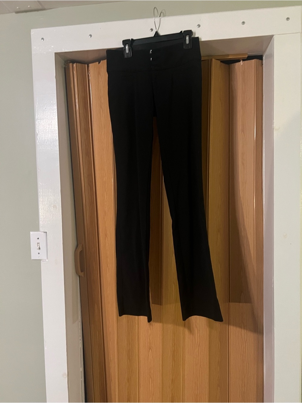 Black Womens Dress Pants - Straight Leg